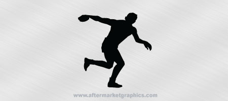 Discus Throw Decal 02