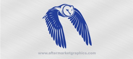 Owl Flying Decal
