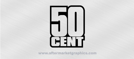 50 Cent Decal