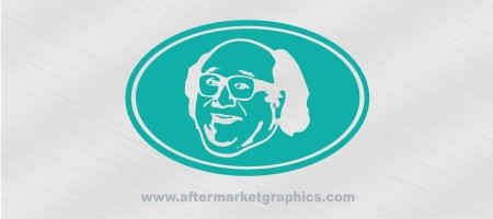 Frank Reynolds Euro Style Decal
