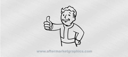 Fallout Thumbs Up Decal