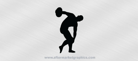 Discus Throw Decal 01