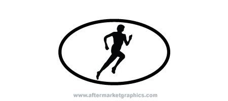 Runner Euro Decal