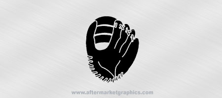 Baseball Glove Decal