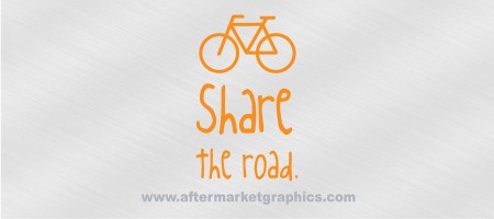 Share the Road Decal