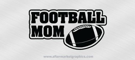 Football Mom Decal