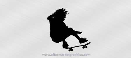 Skateboarder Decal 01
