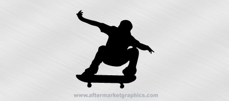 Skateboarder Decal 02