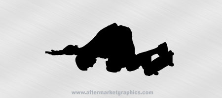 Skateboarder Decal 03