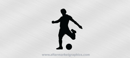 Soccer Player Decal 02