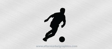 Soccer Player Decal 03