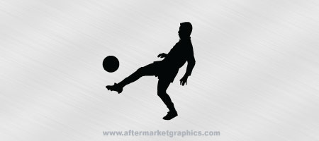 Soccer Player Decal 04