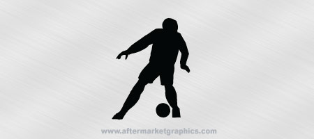 Soccer Player Decal 06