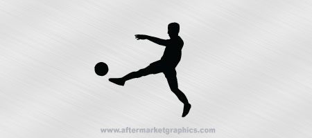 Soccer Player Decal 07
