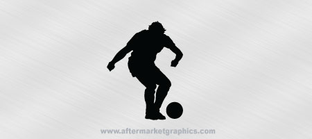 Soccer Player Decal 08