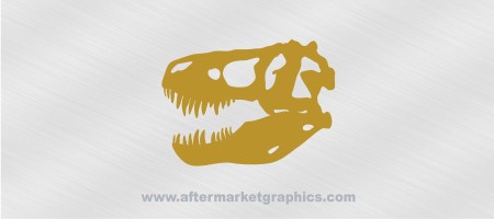 Dinosaur Skull Decal 01