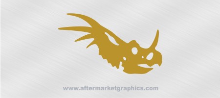 Dinosaur Skull Decal 02