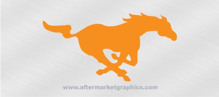 Horse Running Decal 01