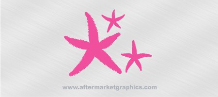 Starfish Set Decal