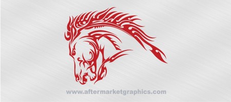 Tribal Horse Decal 01
