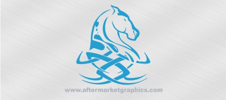 Tribal Horse Decal 03