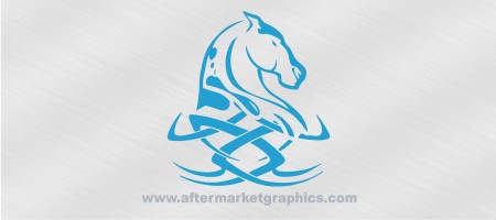 Tribal Horse Decal 03