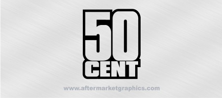 50 Cent Decal