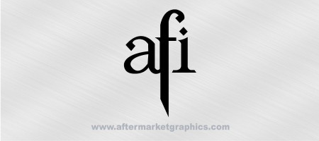 AFI Decal