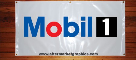 Mobil1 Vinyl Banner