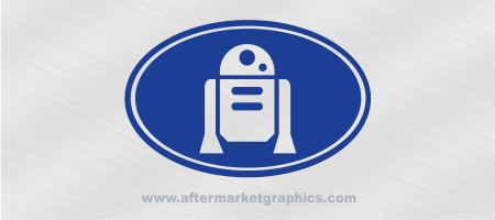 Star Wars R2D2 Euro Style Decal