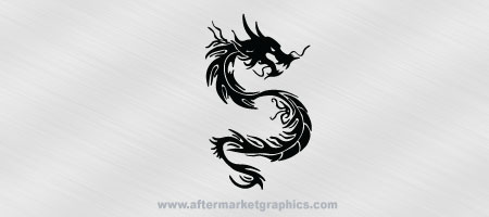 Tribal Dragon Decal 03