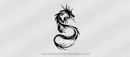 Tribal Dragon Decal 05