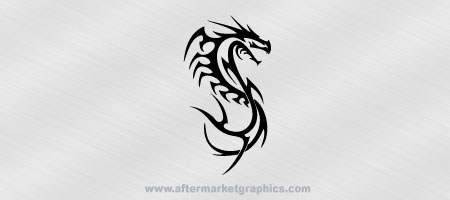 Tribal Dragon Decal 06