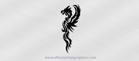 Tribal Dragon Decal 13