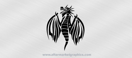 Tribal Dragon Decal 14