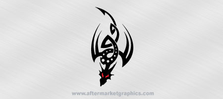 Tribal Dragon Decal 15