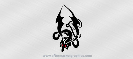 Tribal Dragon Decal 16