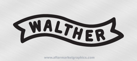 Walther Firearms Decals