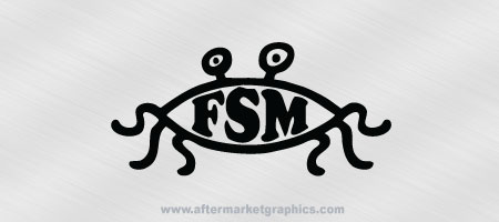 Flying Spaghetti Monster Decal