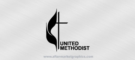 United Methodist Decal