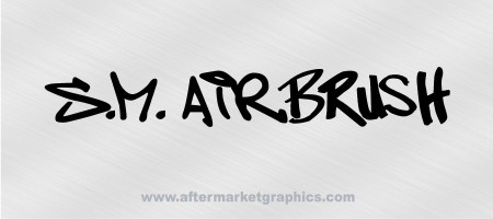 SM Airbrush Decals - Pair (2 pieces)